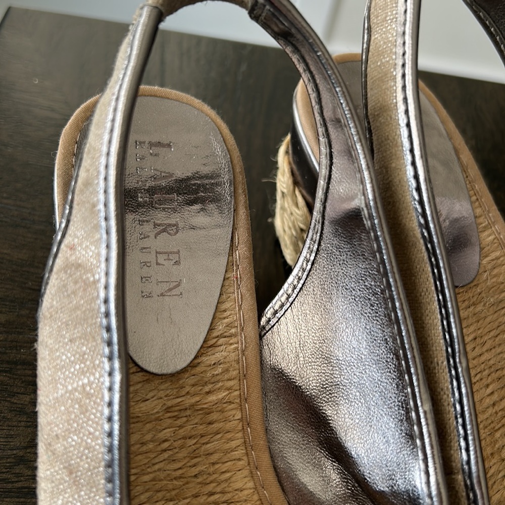 Ralph Lauren Camille Wedges ⭐️✨ Size 6.5B - Picture 2 of 9